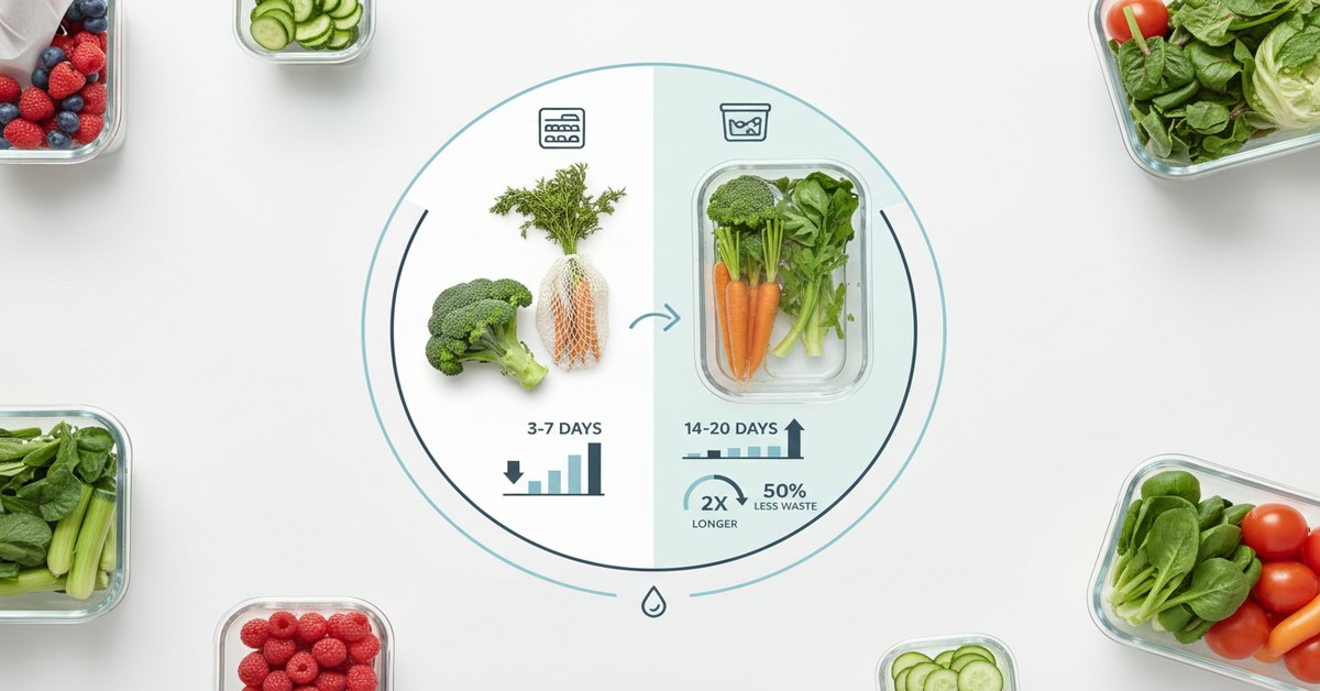 The Counterintuitive Kitchen Habit That Dramatically Extends Produce Life