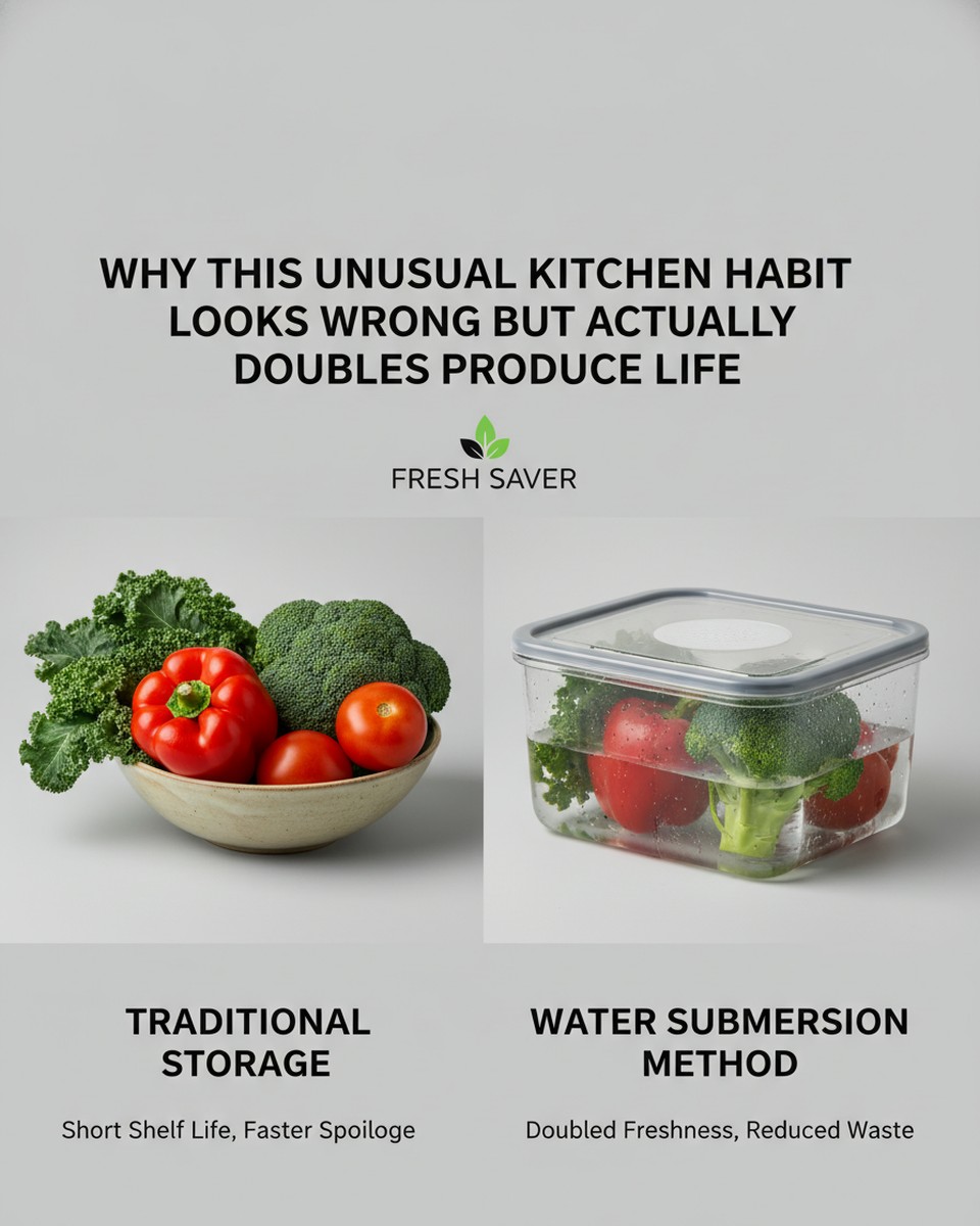 How One Counter-Intuitive Kitchen Habit Extends Produce Life