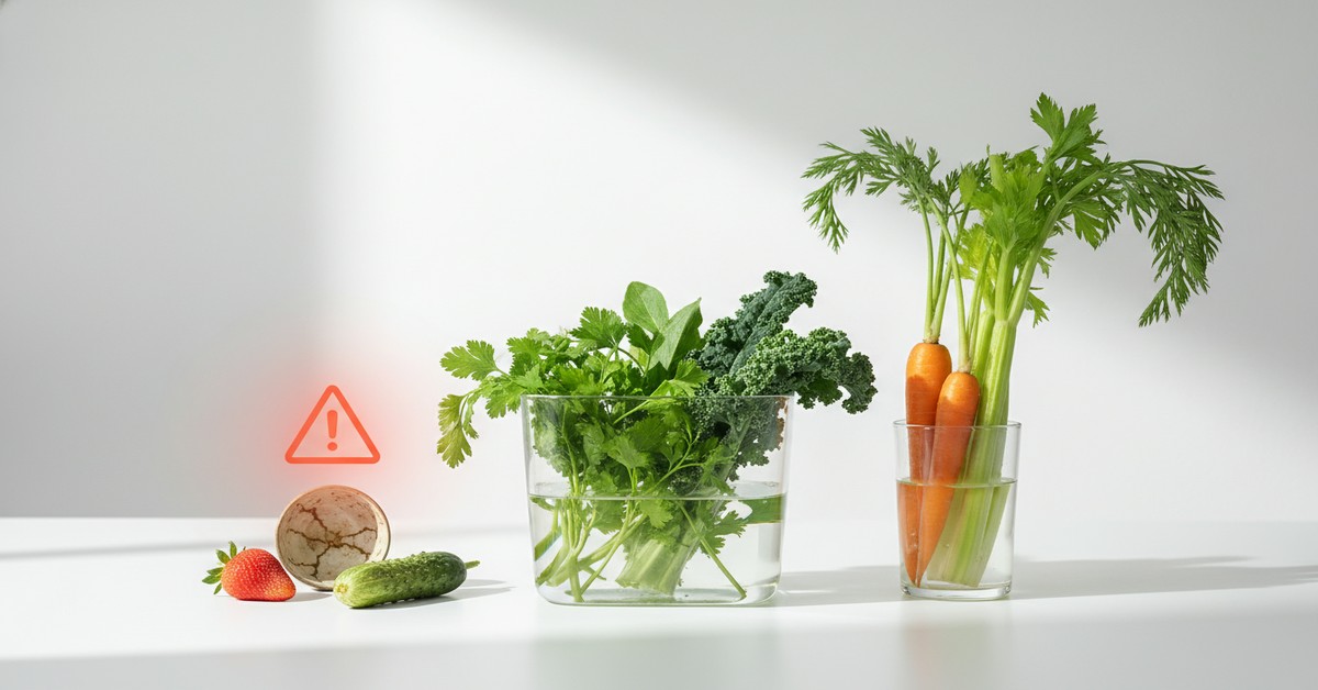 The Counterintuitive Kitchen Habit That Doubles Produce Life
