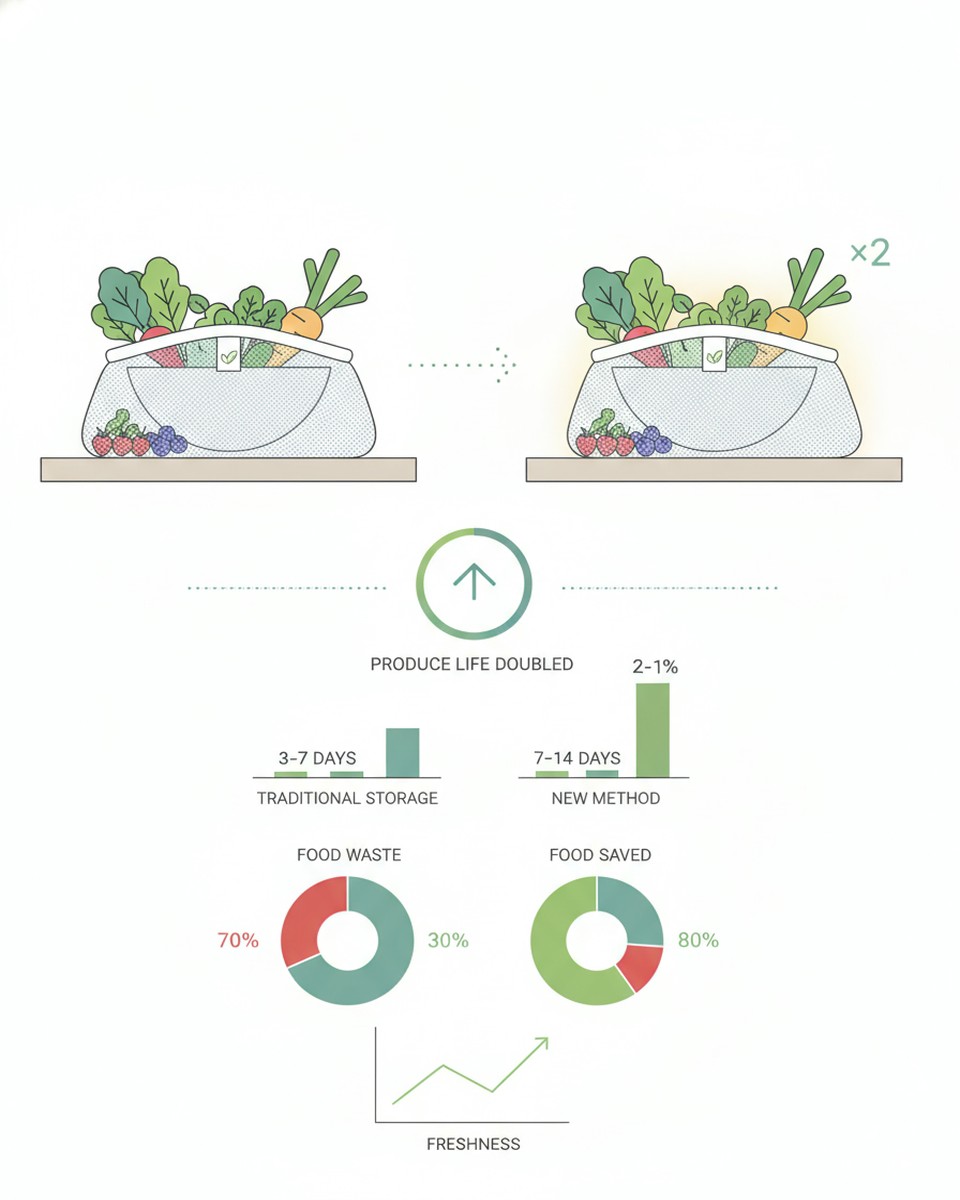 The Counter-Intuitive Kitchen Habit That Doubles Your Produce's Freshness