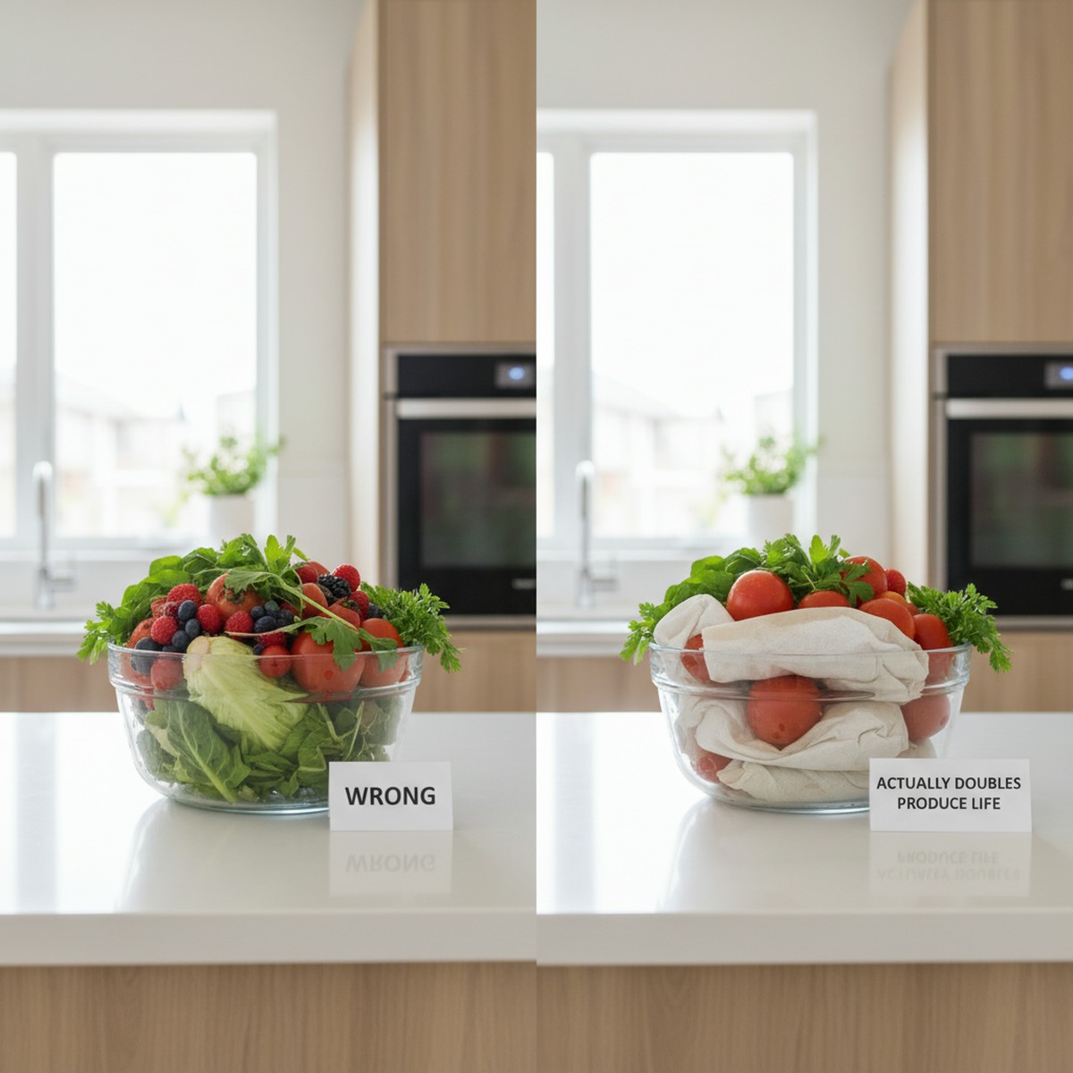 The Unexpected Kitchen Habit That Doubles Produce Life
